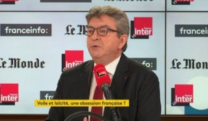 Jean-Luc Mélenchon : "Le président de la République a jeté de l'huile sur le feu. C'est lui qui a appelé à la société de vigilance, qui a montré du doigt la culpabilité des musulmans dans l'affaire de la préfecture de police de Paris."