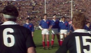 Retour sur la 1re finale de la Coupe du monde de rugby en 1987 : Nouvelle-Zélande - France