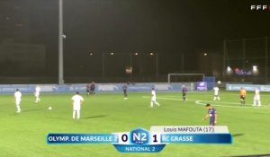 N2 | OM – Grasse (1-3) : Les buts