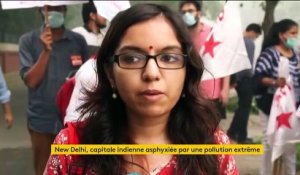 Inde : New Delhi asphyxiée par une pollution extrême