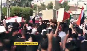 Irak : des milliers de personnes toujours dans la rue contre le gouvernement