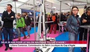 LE CAP D'AGDE - Salon nautique 2019 : Interviews de Liliana Costanza et d'Yvan Bourgnon