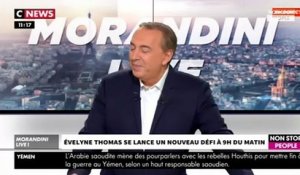Morandini Live : Evelyne Thomas bientôt comédienne ? Elle se confie (vidéo)