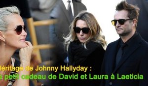 Héritage de Johnny Hallyday : le petit cadeau de David et Laura à Laeticia