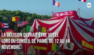 La ville de Paris veut mettre un terme à l'exploitation d'animaux sauvages dans les cirques