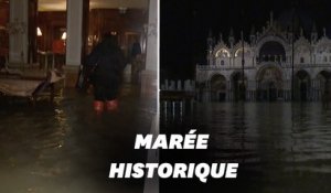 Les images de la marée historique qui a submergé Venise