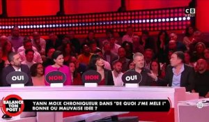 Yann Moix bientôt chroniqueur dans l'émission d'Éric Naulleau "De quoi j'me mêle" sur C8: "Je n'aurais pas fait de télé si ce n'était avec vous deux" - VIDEO.
