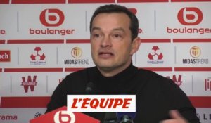 Hognon «Un bon résultat, vu le contexte» - Foot - L1 - Metz