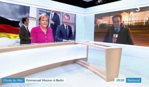 Chute du mur : Emmanuel Macron présent à Berlin