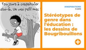Stéréotypes de genre dans l'éducation : les dessins de Bougribouillons