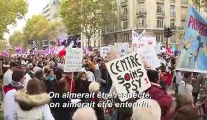 Hôpital: plusieurs milliers de manifestants à Paris