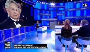 Frédéric Mitterrand prend la défense de Roman Polanski sur C8: "Je ne crois pas qu'il soit coupable. Je le connais, c'est un homme extrêmement bon"