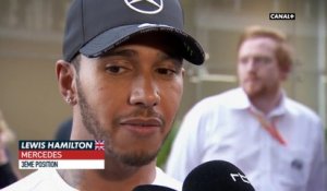 Lewis Hamilton : "Les conditions climatiques vont beaucoup jouer"