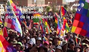 Bolivie: des indigènes demandent la démission de Jeanine Áñez