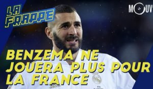 Benzema ne jouera plus en Equipe de France