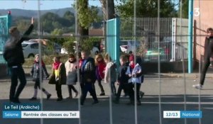 Ardèche : rentrée des classes perturbée au Teil après le séisme