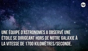 Découverte d'une étoile en train d'être éjectée de la Voie lactée à 6 millions de km/h