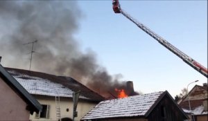 Un incendie se déclare dans une maison à Belval
