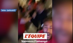Neymar fou de joie après la victoire de Flamengo - Foot - Libertadores - WTF