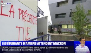 À Amiens, les étudiants attendent fermement la venue d'Emmanuel Macron