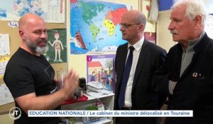 EDUCATION NATIONALE Le cabinet du ministre délocalisé en Touraine
