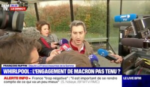 François Ruffin sur Whirpool: "La responsabilité d'Emmanuel Macron et de l'Élysée c'est qu'il n'y a eu aucun suivi"