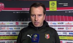 Julien Stéphan après la défaite de Rennes à Dijon : "J'ai honte"