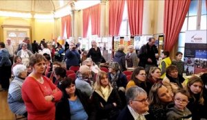 Bar-le-Duc :  deux tableaux, à deux mains en même temps, la performance de Ghazi Kriaa