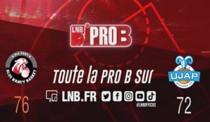 PRO B : Nancy vs Quimper (J7)