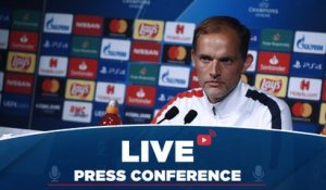 Replay : Conférence de presse de Thomas Tuchel et Marquinhos avant Real Madrid - Paris Saint-Germain