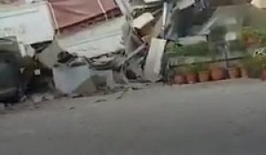 Six morts après un puissant séisme en Albanie