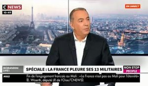Mort des soldats français: Le général Dominique Trinquand au bord des larmes dans "Morandini Live" en évoquant la mémoire des militaires - VIDEO