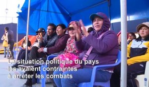 Bolivie : malgré la situation tendue, les "cholitas luchadoras" de retour sur le ring