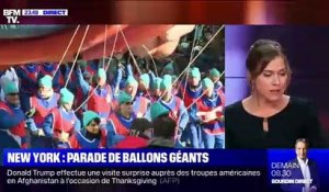 New York: parade de ballons géants - 28/11