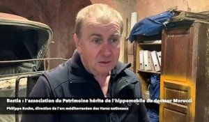 Bastia - l'association du Patrimoine hérite de l'hippomobile du docteur Morucci