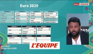L'Angleterre et la Croatie dans le même groupe - Foot - Euro 2020 - Tirage au sort