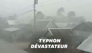 Les images du typhon Kammuri qui s'est abattu sur les Philippines