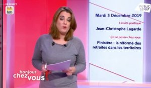 Invité : Jean-Christophe Lagarde - Bonjour chez vous ! (03/12/2019)