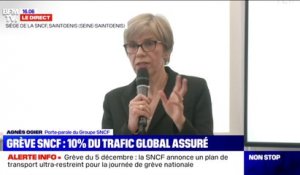 Agnès Ogier (SNCF) "Seulement 3% des TER pourront circuler" et pour les intercités "le trafic sera quasiment nul"