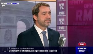 Christophe Castaner: "245 rassemblements et défilés ont été déclarés en préfecture" pour la grève du 5 décembre