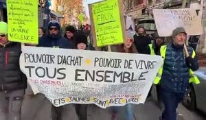 Grève du 5 décembre : dans la manifestation à Bourgoin-Jallieu