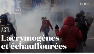 Grève générale : des tensions éclatent en marge des cortèges à Lyon, Bordeaux, Nantes...