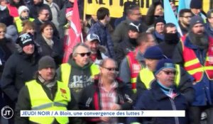 Le journal - 05/12/2019 - JEUDI NOIR Plus de 10 000 manifestants à Tours