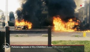Procès des policiers brûlés à Viry-Châtillon : dix à vingt ans de prison pour huit accusés