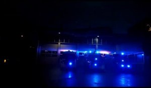 Pompiers en grève : la colère s'affiche et s'entend à Thionville