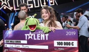 La France a un incroyable talent : la ventriloque Le Cas Pucine remporte la finale
