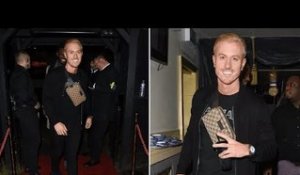Katie Price&#39;s ex Kris Boyson all smiles as he hits red carpet just hours after court
