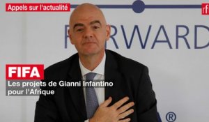 FIFA : les projets de Gianni Infantino pour l'Afrique