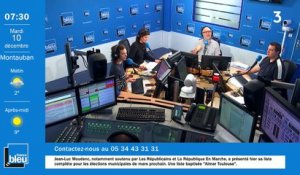La matinale de France Bleu Occitanie du 10/12/2019