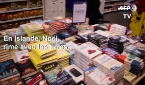 En Islande, une avalanche de livres sous le sapin de Noël